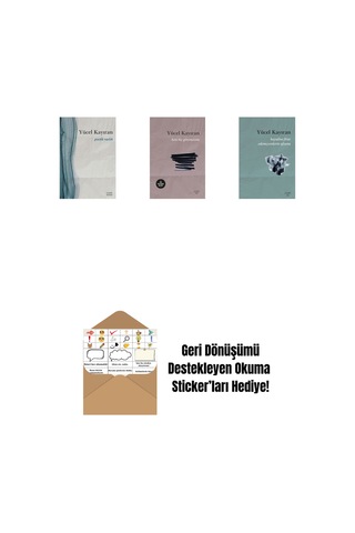 Poetik Varlık + Beni Hiç Göremezsin + Hayaline Firar Edemeyenlerin Afsunu + Okuma Sticker'ları