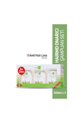 Saç Bakım Ve Onarım Şampuanı 300 Ml 3'lü Set Tüm Saç Tipleri