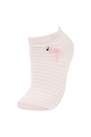 Defacto Kız Çocuk 5'li Pamuklu Patik Çorap W9532A6NSPN2
