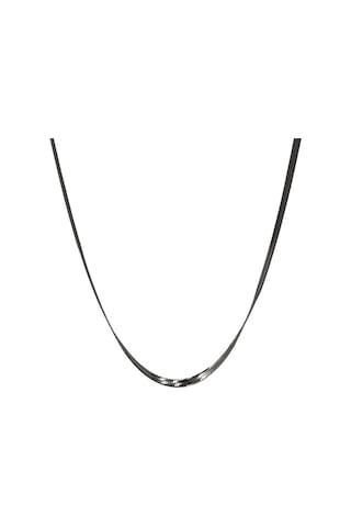 İtalyan 3 Mm Gümüş Rengi Çelik Ezme Zincir 50 Cm