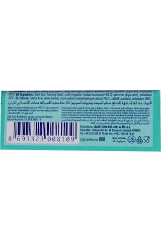 Nazar 5'li Bikarbonatlı Nane Aromalı Stick Sakız 20 Adet