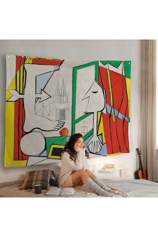Pablo Picasso - Açık Pencere Duvar Örtüsü - La Fenetre Ouverte-7091