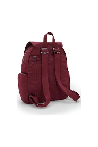 City Zip S Küçük Boy Sırt Çantası Bordo