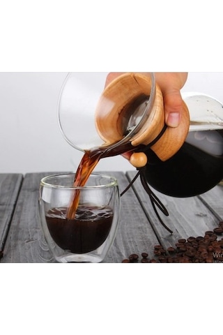 Filtre Kahve Demliği 400 ML Şeffaf