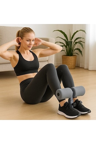 Vantuzlu Mekik Aleti Karın Kası Çalıştırma Ve Evde Spor Egzersiz Ekipmanı