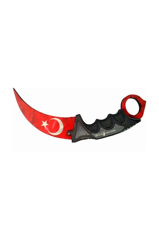 Ahşap Oyuncak Cs-Go Türk Bayrakğı Karambite