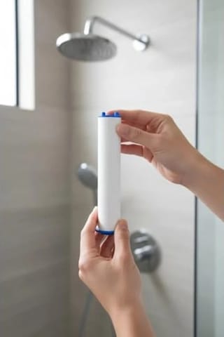 Yedek Filtre Kartuşu, Kireç Ve Klor Giderici Duş Filtresi İçin Uyumlu 6998