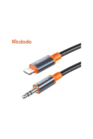 Mcdodo Lightning To 3.5Mm Erkek Aux Ses Aktarım Kablosu 1.2 Metre