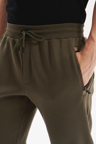 AR-MA Arma Erkek Örme 3 İplik Kumaş Dar Paça Eşofman Altı Regular Fit Lastikli Bel %70 Pamuk %30 Polyester K30174681602 Haki