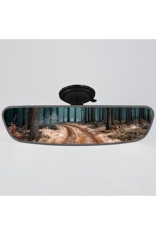 Pırlanta-5 Vantuzlu Universal Dikiz Aynası 25X6 Cm 6 Renk