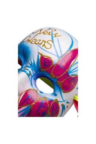 El Yapımı New Orleans Karnaval Maskesi