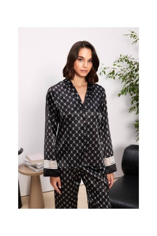 Pierre Cardin Kadın Pijama Takımı 1320.syh Siyah
