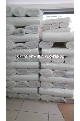 Çubuklu Mutfak Tülü Sade Ve Zarif Petek Dokulu Grek Tül (382521201)