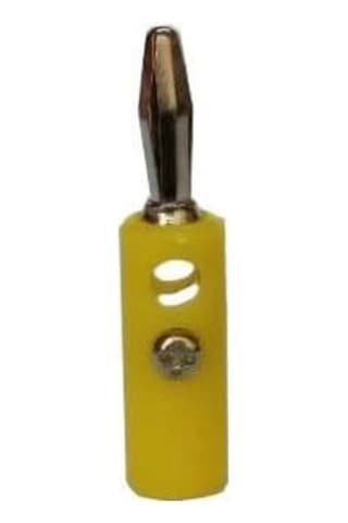 Elektronikport-Banana Jack Sarı 4Mm
