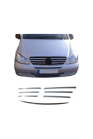 Vito W 639 Ön Panjur 7 Parça 2003 - 2010 Paslanmaz Çelik