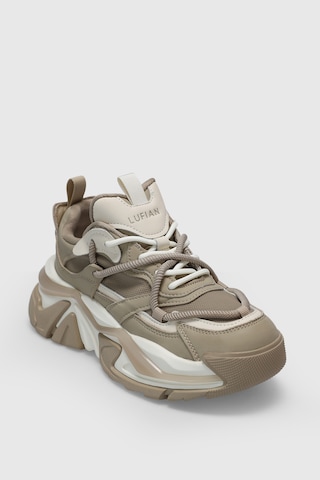Lufian Kate Kadın Sneaker Ayakkabı Bej Bej 122230015100550 Bej
