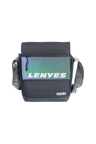 Lenyes Lb711 Dazzling Crossbody Serisi Çok Amaçlı Su Geçirmez Çapraz Vücut Çantası Siyah Siyah