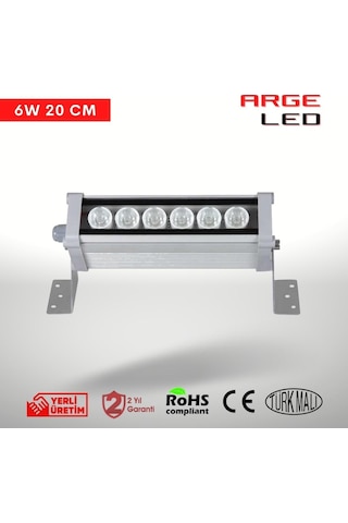 Arge Led Rgb Wallwasher Duvar Boyama 20 CM 6W