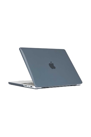 Ekılıf - Macbook Pro 14.2 2023 A2779 Uyumlu - Alt Ve Üst Koruyucu Msoft Kristal Kapak - Şeffaf