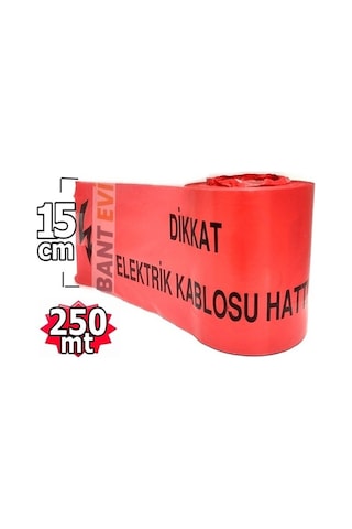 Elektrik İkaz Şerid 250m AG OG İkaz Bandı