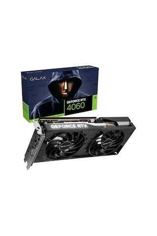 Galax NVIDIA GeForce RTX 4060 1 Click OC 2X 8 GB GDDR6 128 Bit Ekran Kartı