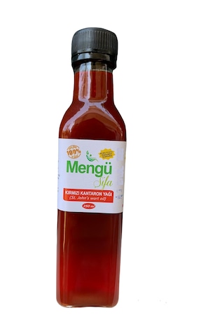 Mengü Şifa Kırmızı Kantaron Yağı 250 ML Mengü Şifa Kırmızı Kantaron Yağı 250 ML