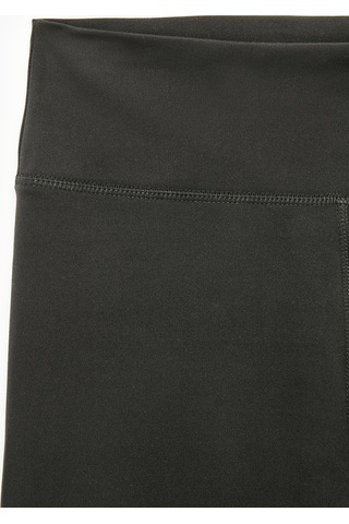 Koton Spor Tayt Yüksek Bel Dar Kalıp Dikiş Detaylı Siyah 7wak40033nk