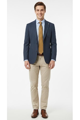 Presto Erkek Slim 6 Drop Örme Torba Cep Ceket Lacivert 1639-002 Lacivert