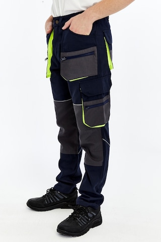 Uniprom İş Pantolonu Lizbon Plus Model Çok Cepli Harman Kumaş Lacivert Lacivert