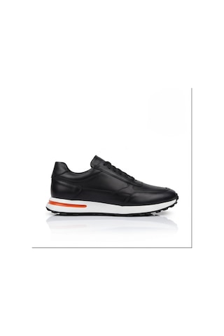 Crc Ayakkabı Premium %100 Hakiki Deri Hakiki Erkek Sneaker / Şık Ve Rahat Spor Ayakkabı Siyah 5