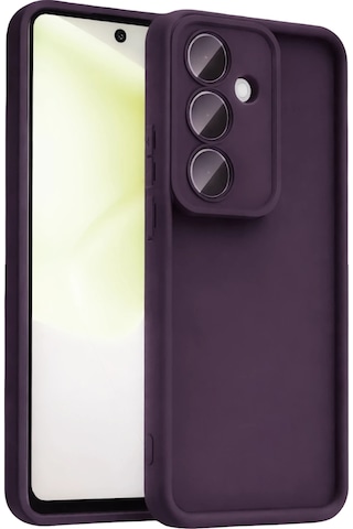 Gld-spt- Newface Samsung Uyumlu Galaxy A57 5g Viera Silikon - Mürdüm