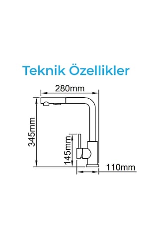 Crauf Attivo 4070 Inox Spiralli Mutfak Eviye Bataryası Inox