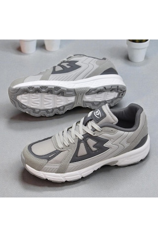 M.P 261-6053zn Ortopedik Taban Günlük Unisex Spor Ayakkabı Erkek Kadın Spor Ayakkabı Gri
