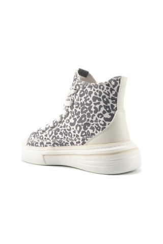 Lumberjack Shakıra Hı 5fx Leopar Kadın Sneaker 000000000101939272 Kahverengi
