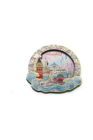 İstanbul Temalı Magnet Turist Hediyesi Nostaljik Hatıra Duvar Süsü