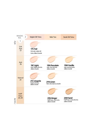 Kalıcı, Mat Cushion Fondöten Clıo Kill Cover Skin Fixer Cushion + Refil 19n Porcelain Spf50+ Pa+++ 19