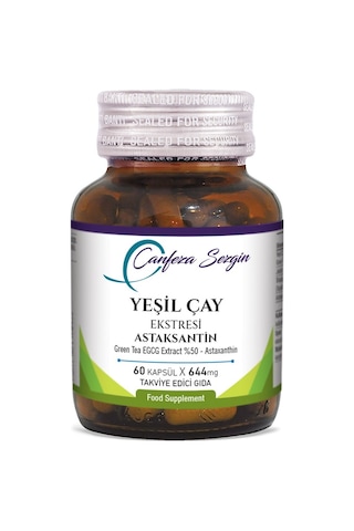 Egcg Yeşil Çay Ekstresi & Astaksantin 60 Kapsül