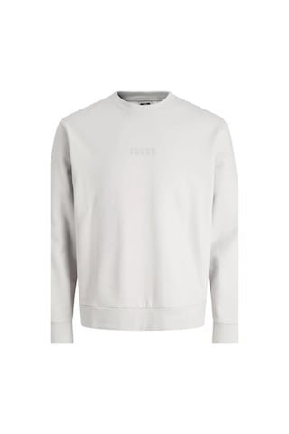 Jack & Jones Jack&jones 12282821 Jcostance Sweat Vapor Blue Erkek Sweatshirt BEYAZ