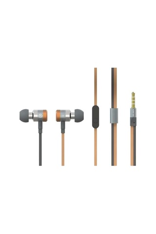 Metalik Stereo Mikrofonlu Kulaklık 1.2m Kahverengi Gm-999k 50 x 22