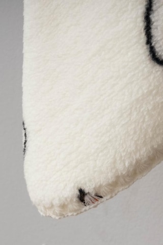 Bebitof Sevimli Tavşan Desenli Peluş Battaniye Bbtf.ekr.95077 Ekru