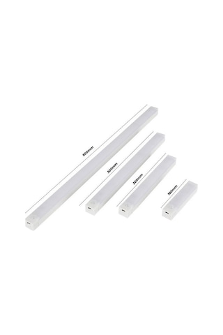 Hareket Sensörlü Tüp Ledli Şarjlı Beyaz 20 CM