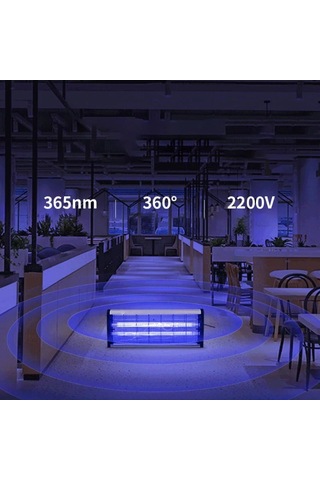 River World Sinekleri Öldüren Elektrikli Uv Lamba