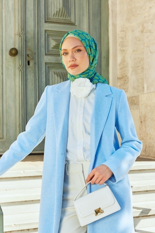 Mirsoy Scarf Dijital Soft Lavina Desen-yeşil Yeşil