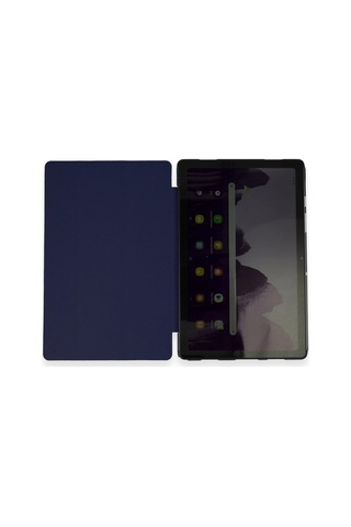 Apple iPad Uyumlu Air 5 2022 Kılıf Tablet Smart Kılıf - Lacivert Arka Kapak