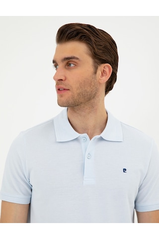 Pierre Cardin Erkek Buz Mavisi Tişört Basic 50291625-vr095 Buz Mavisi