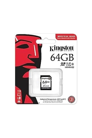 Endüstriyel Sd Kart, 100mb/s'ye Kadar, Yüksek Dayanıklılık, Uhs-ı U3 V30 A1, Sdıt/64gb