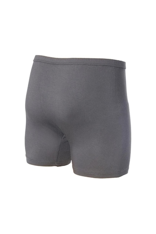 6 Adet Tutku Elit Erkek Bambu Elastanlı Boxer 1254 Füme