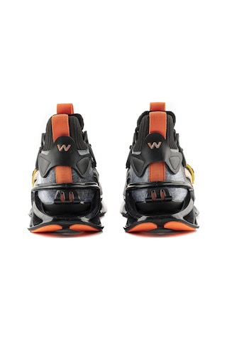 Greed Erkek Sneakers - Sıyah Oranj 001