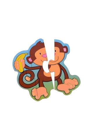 +1 Yaş Benim Ilk Hayvanlar Puzzlem (Diytoy)