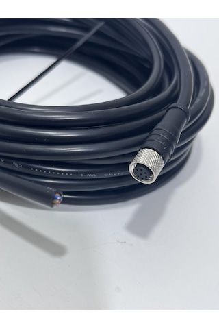 Ssp M8-c8101-g 8 Pin Endüstriyel Bağlantı Kablosu 10 Metre